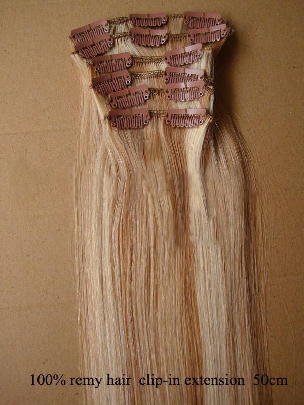 Clip in Human Hair Extension Virgin Hair Extensions (AV-CH003)