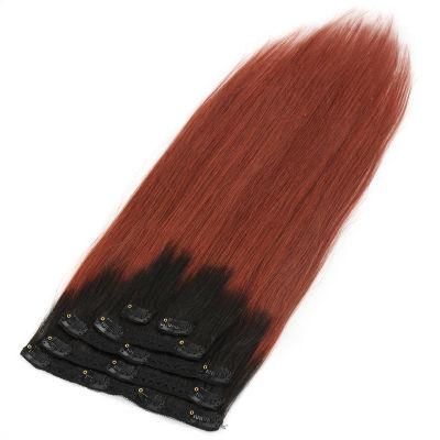 Unprocessed 100% Remy Cheap Double Drawn Cuticle Aligned Human Hair Clip in Hair Extension