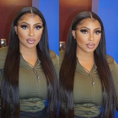 Brazilian Human Hair HD Lace Wig Remy Virgin HD Lace Front Wigs Human Hair Straight Full Lace Human Hair Wigs for Black Women