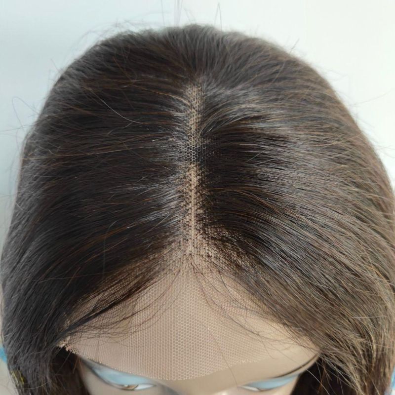 8A Natural Color Brazilian Remy Human Hair 4*4 Lace Frontal Bob Wig