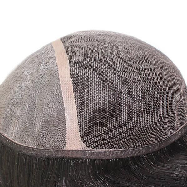 Real Hair Lace Women Natural Hair Toupee for Women