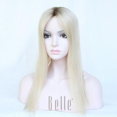 Belle Virgin Hair 100% Top Quality Human Silk Topper