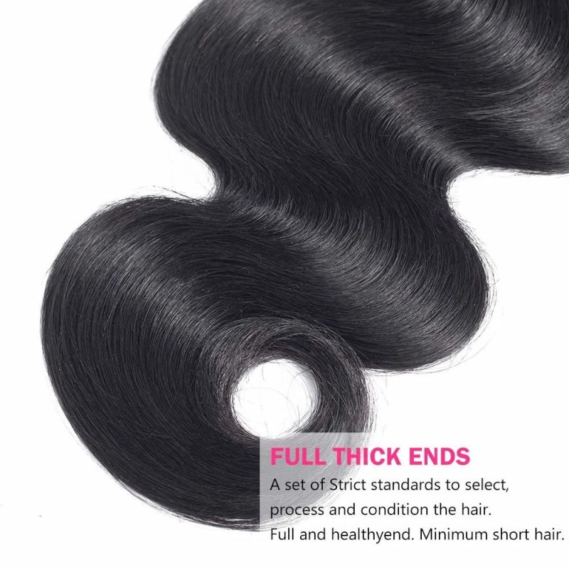 10A Body Wave Bundles Human Hair 14inch Bundles Unprocessed 100% Brazilian Virgin Hair Weave Bundles Human Hair Bundles Remy Human Hair Extensions