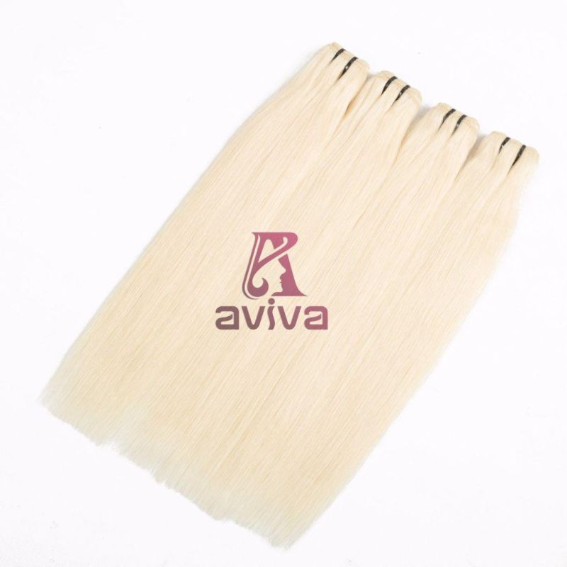 Unprocessed Brazilian Straight #613 Virgin Hair Weave Natural Color Human Hair Extension