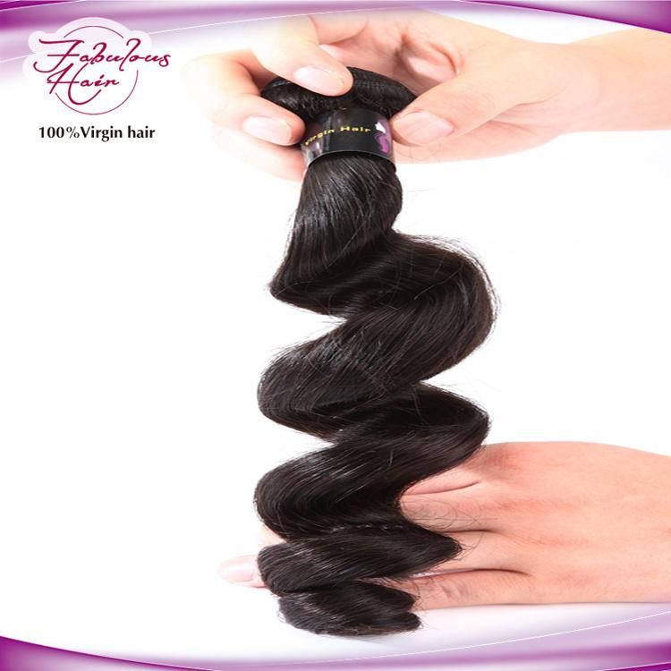 Loose Wave 100% Remy Virgin Natural Good Real Human Hair