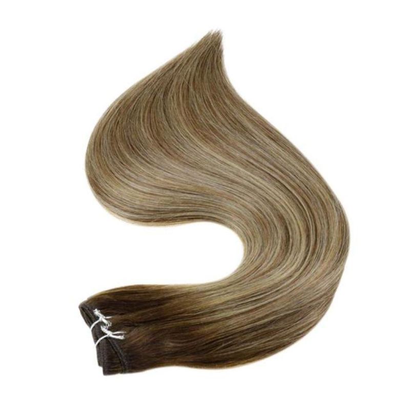 Hair Weft Extensions Brazilian Human Hair 14-24" Soft Hair Bundles for Women Hair Weaves Hair Extensions