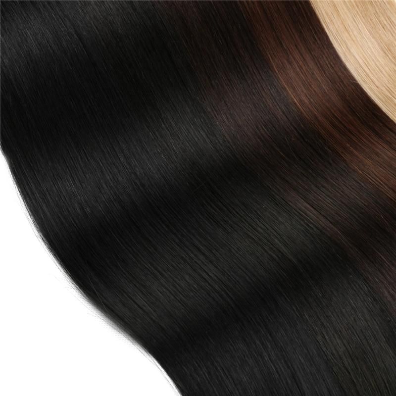 Hot Sell 20PCS Brazilian Virgin Remy Skin Weft Tape Adhesive Hair Extensions Products #1b Black 100g Free Shipping