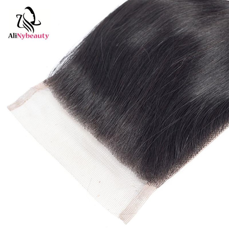 Remy Hair Body Wave 4*4 Lace Frontal Closure with Bundles