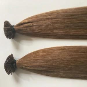 3# Pre Bonded Keratin Flat Tip Brazilian Virgin Remy Human Hair Extensions