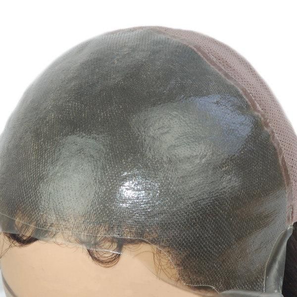 Transparent Skin Stretch Lace Hair 100% Human Natural Hair Replacement Systems for Women
