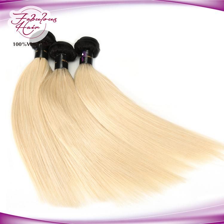 613 Color Straight Weave Human Hair Bundles Blonde Brazilian Hair