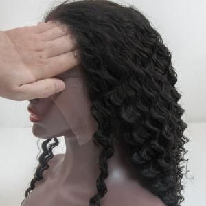 Brizilian Human Hair Deep Wave 13X4 Lace Frontal Wig