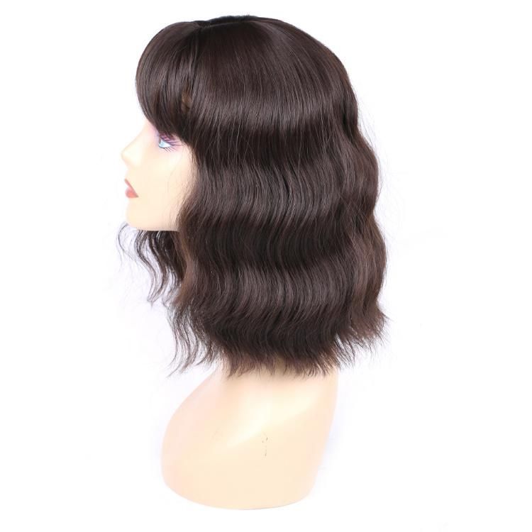 Wholesale Ombre Brown Water Wave Short Bob Synthetic Hair Wigs