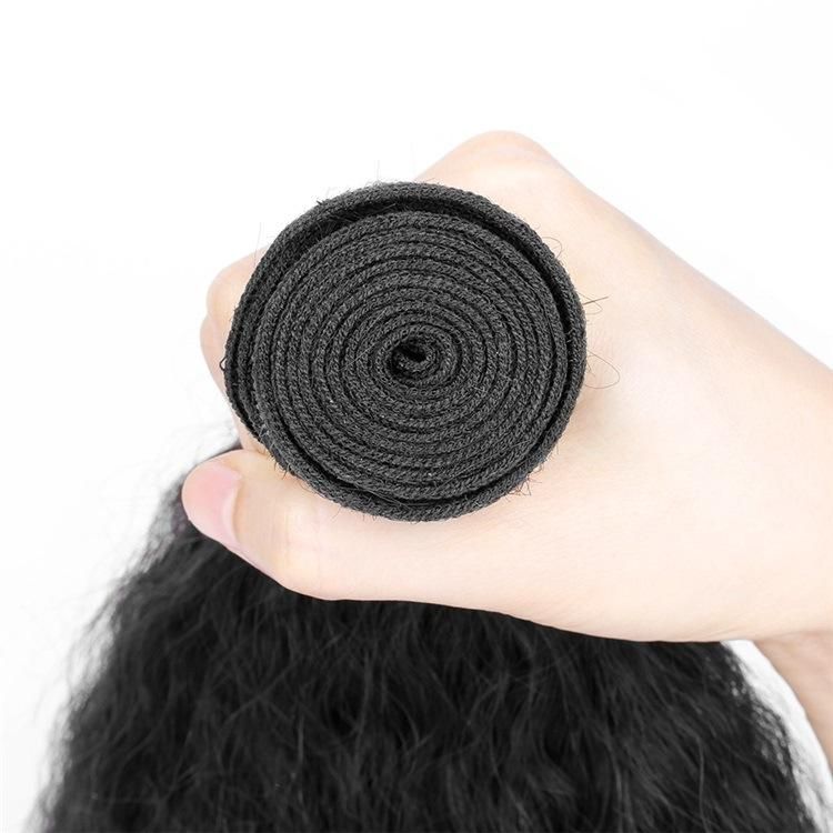 Wholesale Remy Hair Extension Kinky Straight Human Hair Bundles