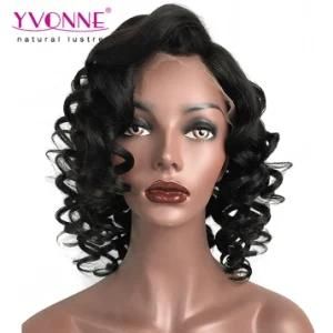Brazilian 180% Density Lace Front Bob Wig Bouncy Curl for Black Women