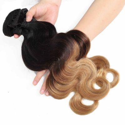 Wholesale Bundles Virgin Hair Body Wave Ombre Hair Extensions