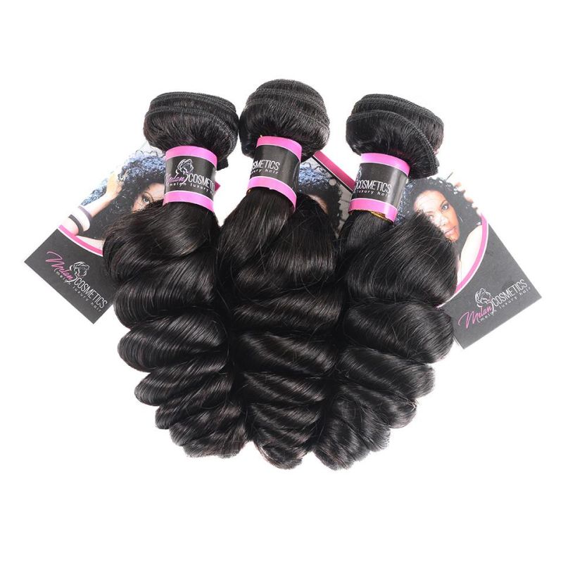 Hot Selling Promotion Indian Virgin Hair Loose Wave Long Length Remy Dyeable Human Hair Extensions