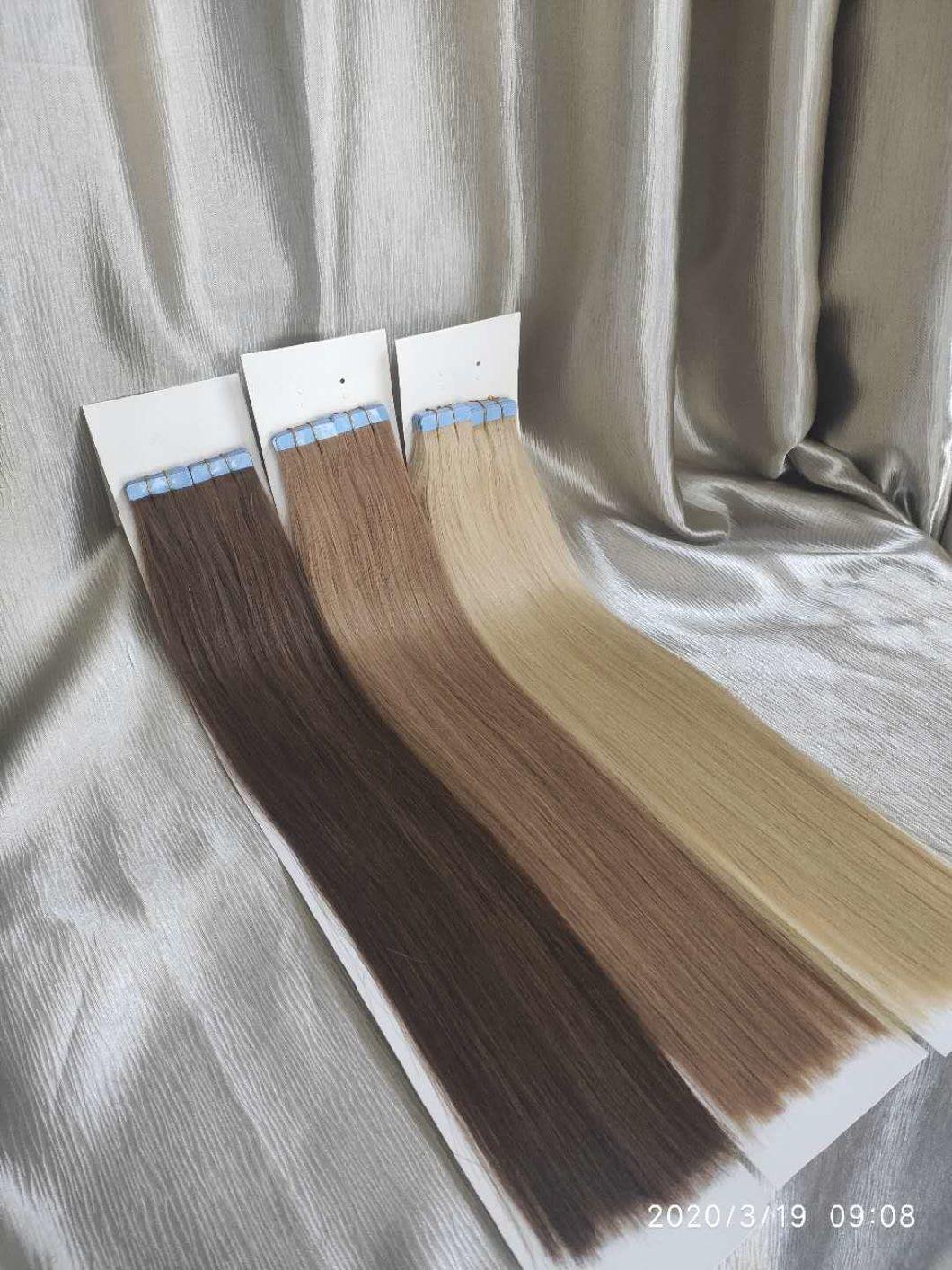 Brazilian Hair Extension Big Promotion Cheap Tape Hair Extenisons 18" 20" 22" 24" 20PCS/Lot Remy Human Hair Tape Thick Skin Weft