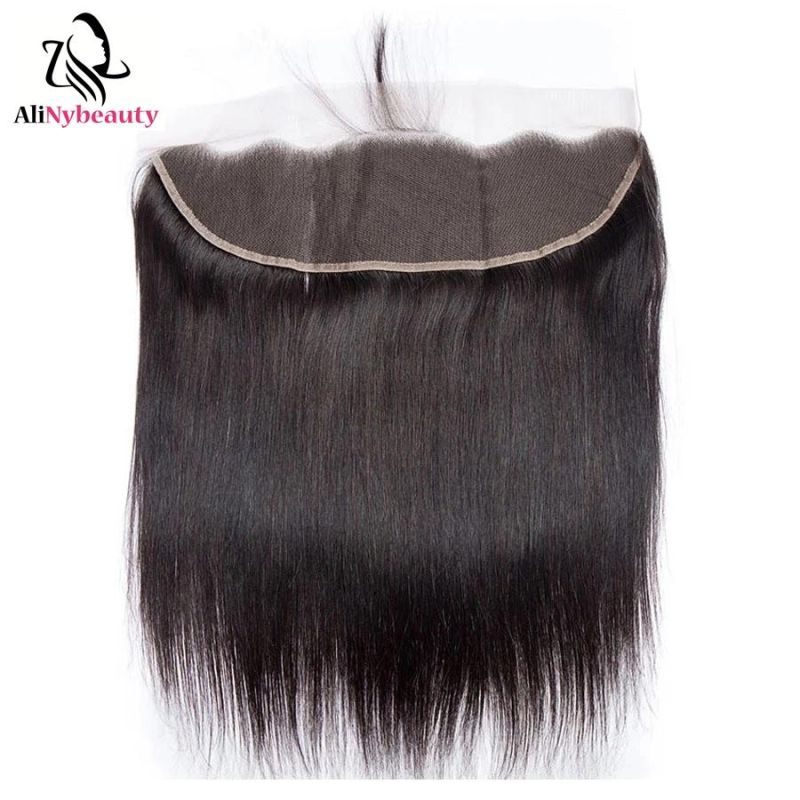 Alinybeauty Wholesale Brazilian Virgin Human Hair Bundles with Lace Frontal