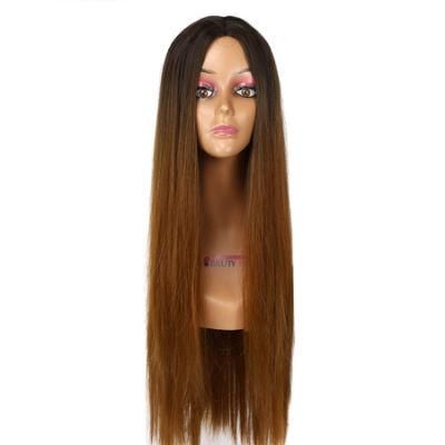 High-Temperature Fiber Wigs Cheap Price Long Natural Brazilian Wigs