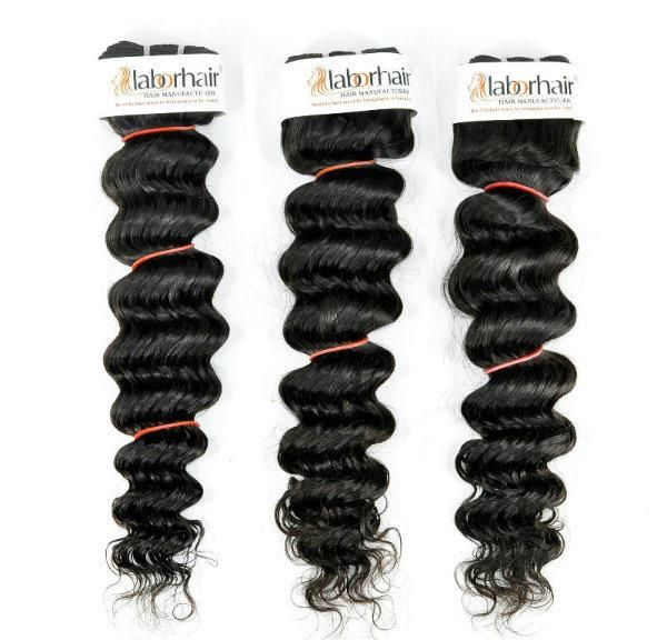 Peruvian Deep Curly Unprocessed Virgin Hair for Salon (Grade 9A)