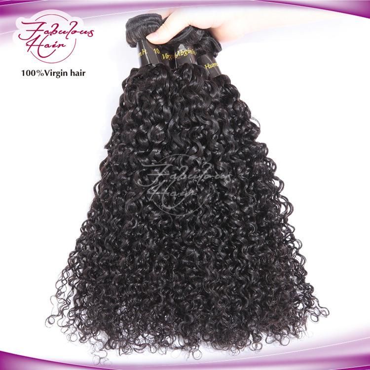 Cuticle Aligned Hair Factory Peruvian Human Hair Virgin Weft Curly