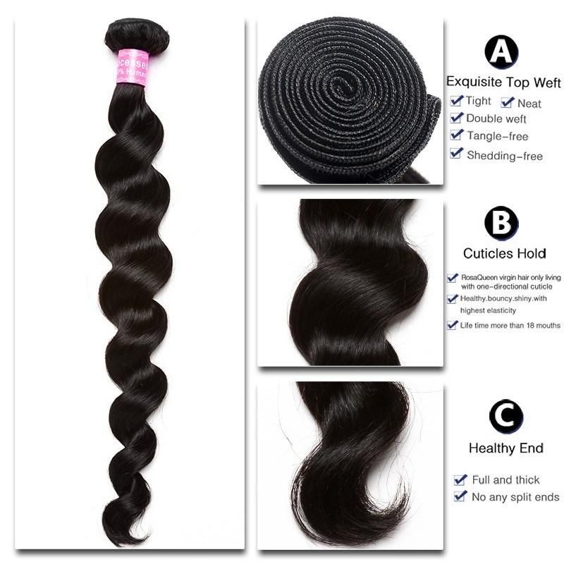 8A Grade Virgin Unprocessed Human Hair Curly Brazilian Hair Extensions