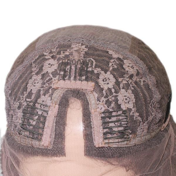 Lx192 Kinky Curl U-Part Full Cap Human Hair Women Hair Systems
