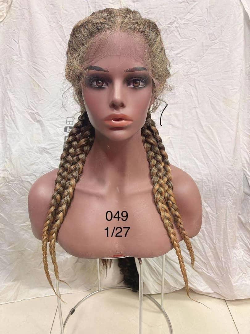 Wholesale Synthetic Afro Wigs Blond Bob Wig Fiber Hair Wig