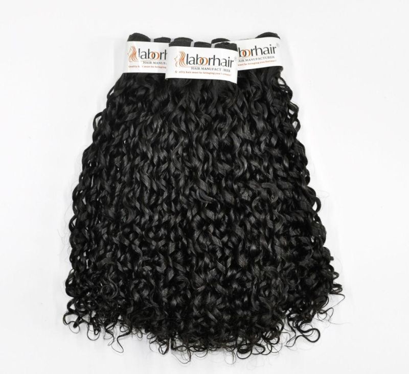 Brazilian Super Double Drawn Virgin Human Hair Weft (Bouncy Curly or Smooth Curly)
