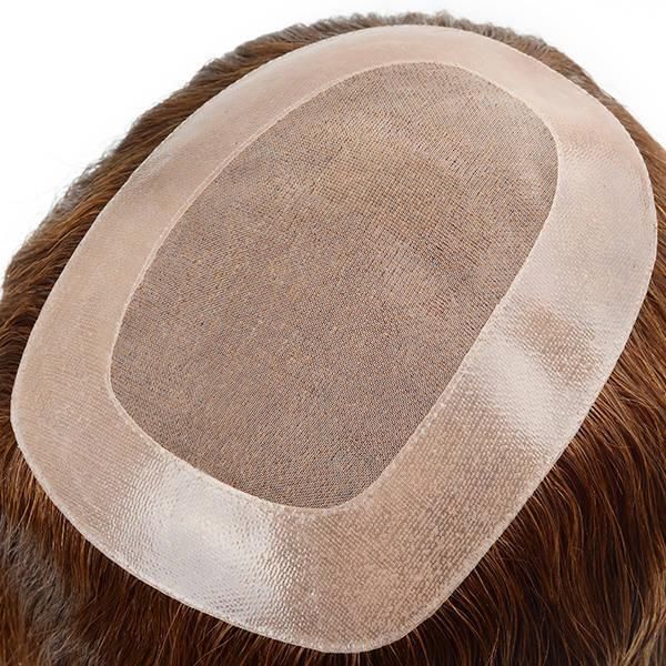 Fine Mono Toupee for Women Durable Female Toupee