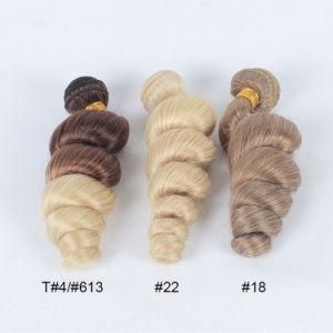 Best Quality Loose Wave Remy 613 Weave Hair Extension Blonde Hair