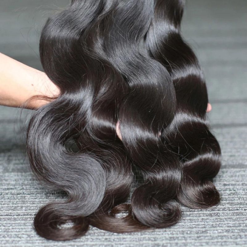Brazilian Human Hair Body Wave Remy Raw Virgin Unprocessed 100% Human Hair Water Wave Extensions Bundles Deal