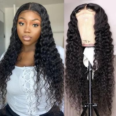 Cheap Brazilian Wholesales Deep Wave Light Brown Human Hair Wig Light Brown Vendors