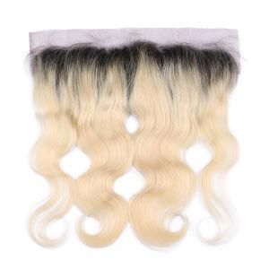 1b/613 100% Human Hair Body Wave Lace Closure