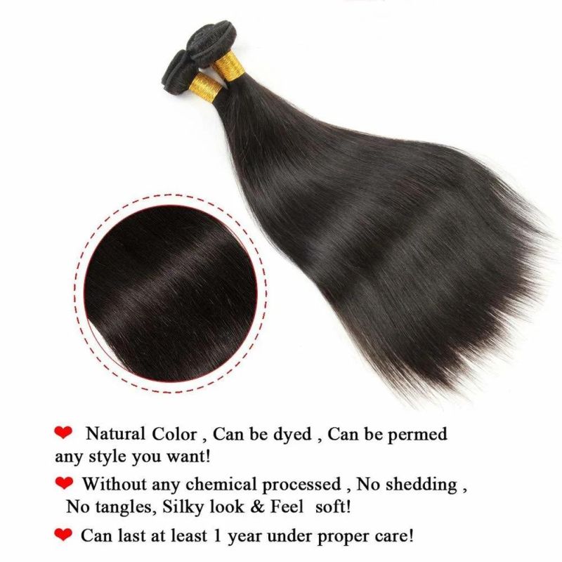 Hair Bundles with Brazilian Human Hair Bundles Remy Hair Extensio