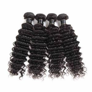 Natural Wave Hair Extension Virgin Human Hair Bundles (RLS -203)