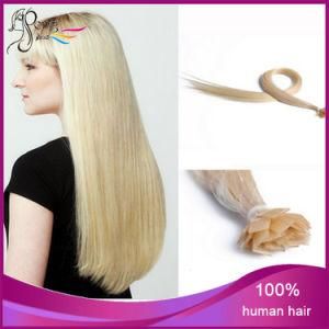 Light Color Straight Flat Tip in Hair Extension