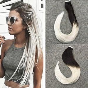 Large Stock Top Quality Virgin Hair Double Drawn Tape Extensions