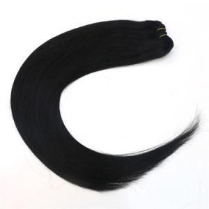 18&quot; #1 Remy Human Hair Extensions Jet-Black Silk Straight Wholesale
