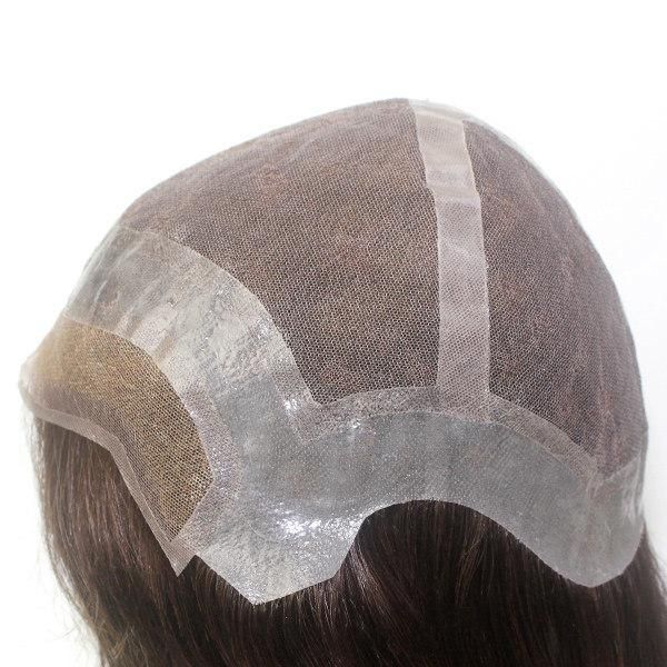 Lw1370 Natural Hairline Full Lace Wig Women Hair Systems