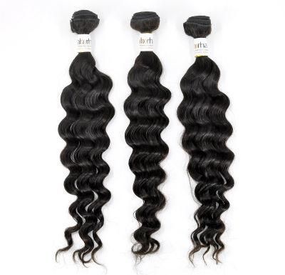 100% Deep Wave 9A Unprocessed Virgin Human Hair Extensions