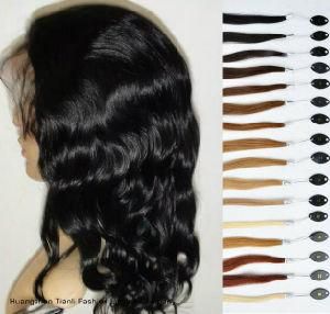 Factory Supplier Human Hair 8&quot;-28&quot; Full Lace Wigs Loose Deep