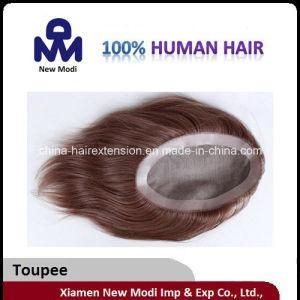 Wholesale Brazilian Remy Hair Hand-Made Toupee