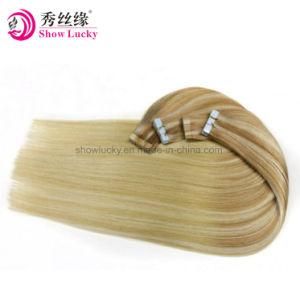 Hot Beauty 100% Natural Real Women Hair Styling Remy Indian Human Hair PU Tape Hair Extension
