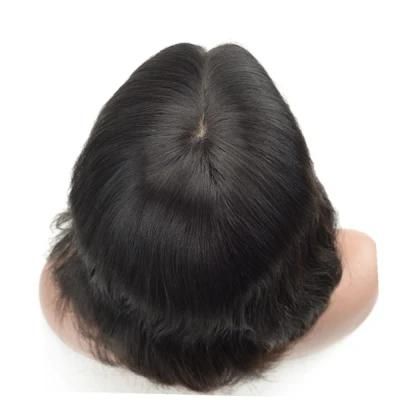 Middle Length Curly High Quality Mongolian Virgin Human Hair Wig