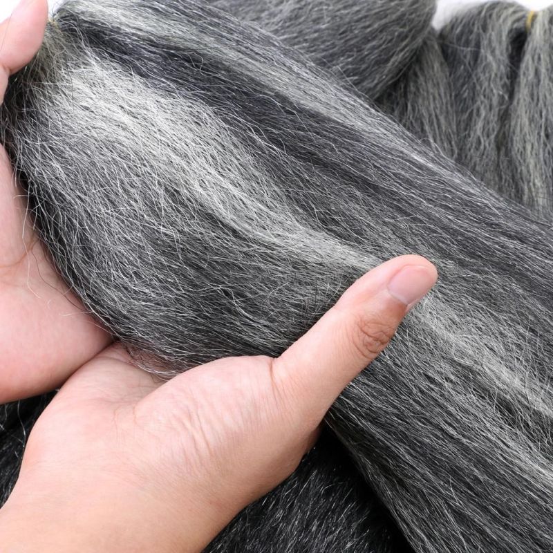 Synthetic High Quality High Temperature Fiber 24inch 6X Super Jumbo Hair Crochet Braids