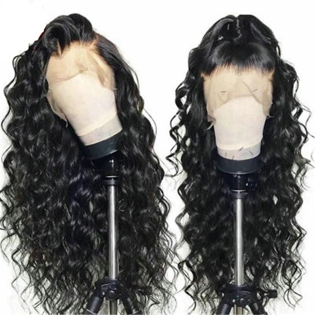 Natural Wave Raw Brazilian Human Hair Lace Wig