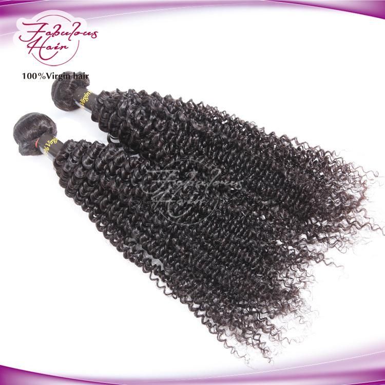 No Shedding Double Weft Mongolian Human Hair Weaving