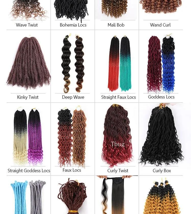 14′ ′ Inch Synthetic Box Twist Braiding Hair Extension